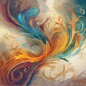 Abstract Swirl Limited Edition photography Art- Signed by Original Artist